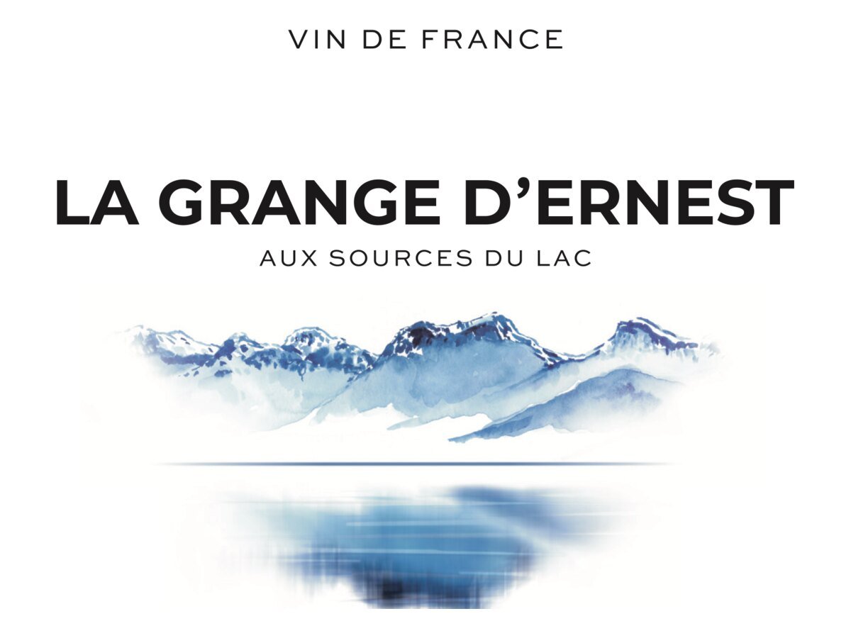 Étiquette La Grange d'Ernest Rouge